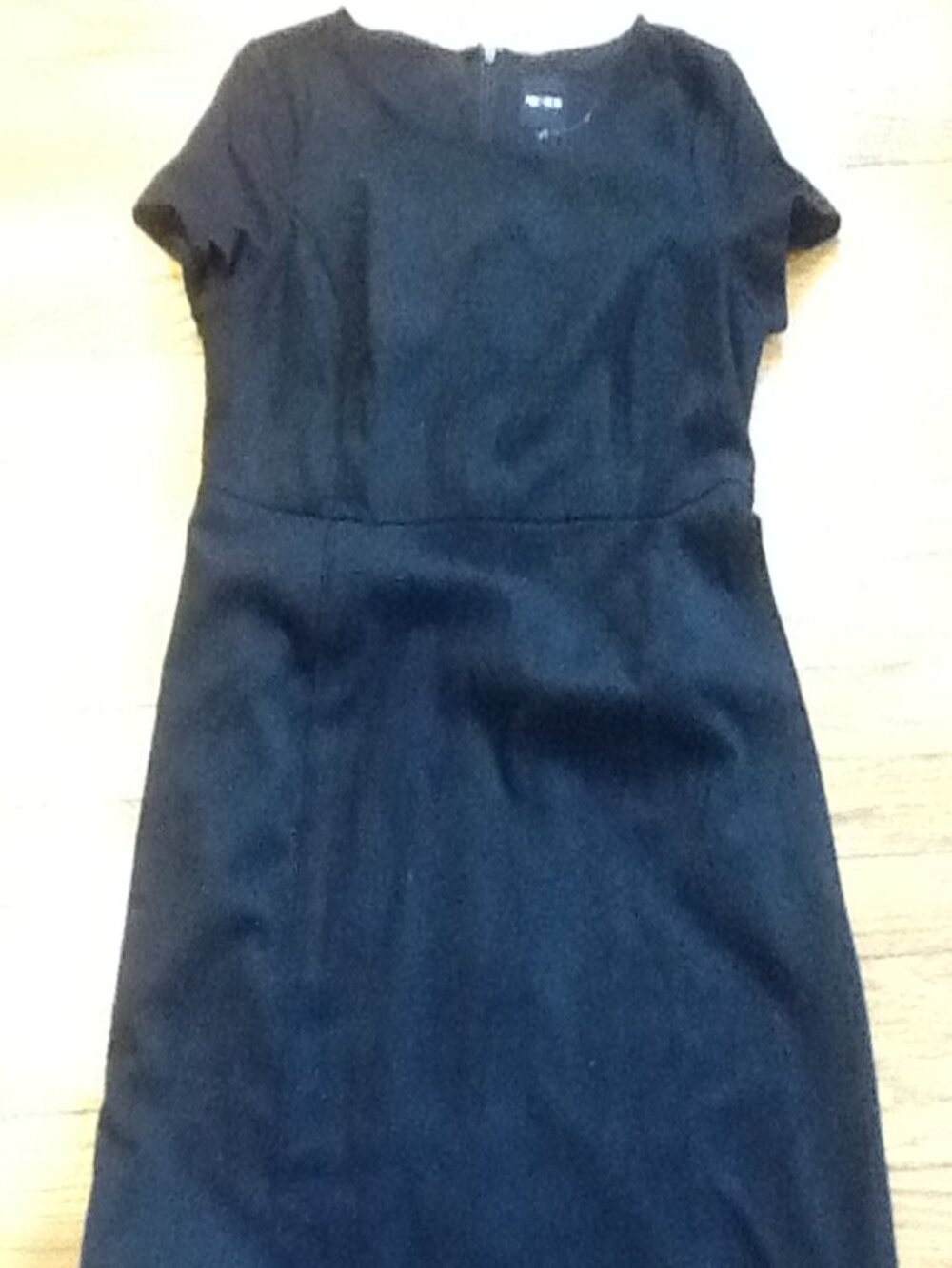 Nic & Zoe Black Faux Suede Dress